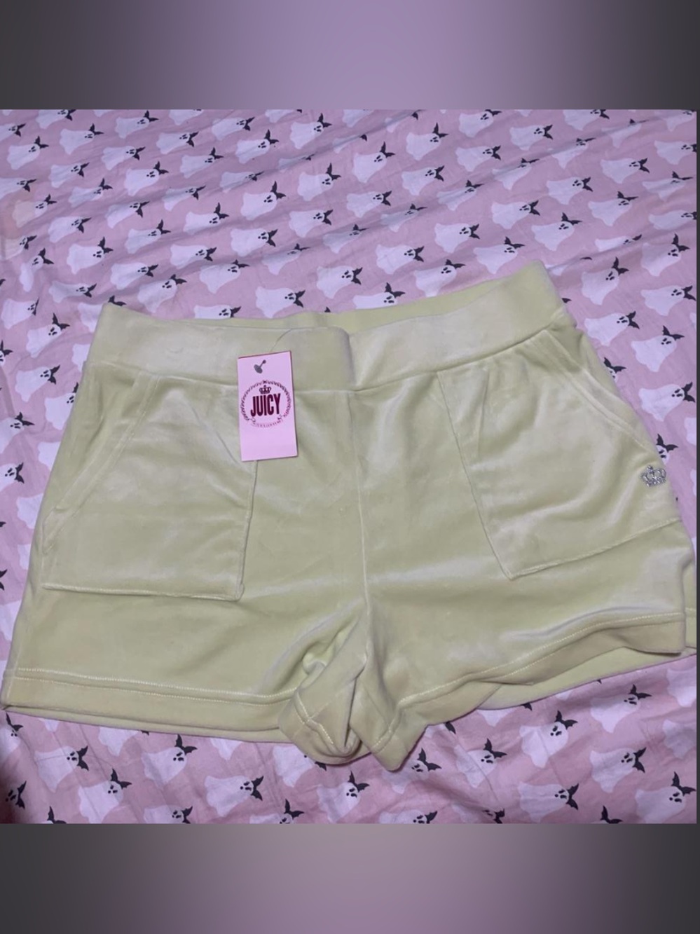 Juicy Shorts — Pear Colored